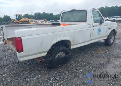 1996 Ford F250 z USA, uszkodzony, nr VIN 2FTHF25H8TCA53537